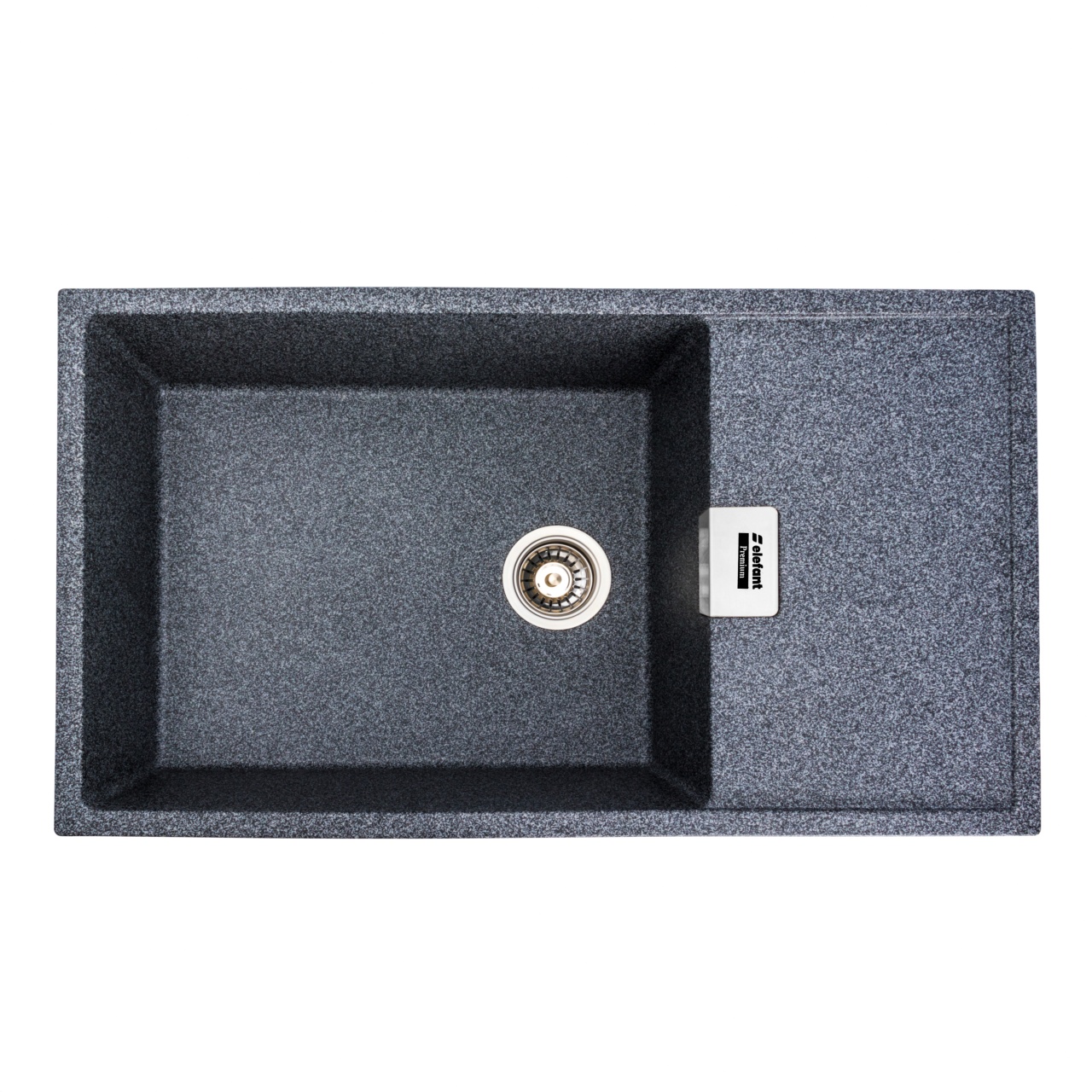 Chiuveta de bucatarie Elefant Premium Diamond Grafit , 856x500 mm