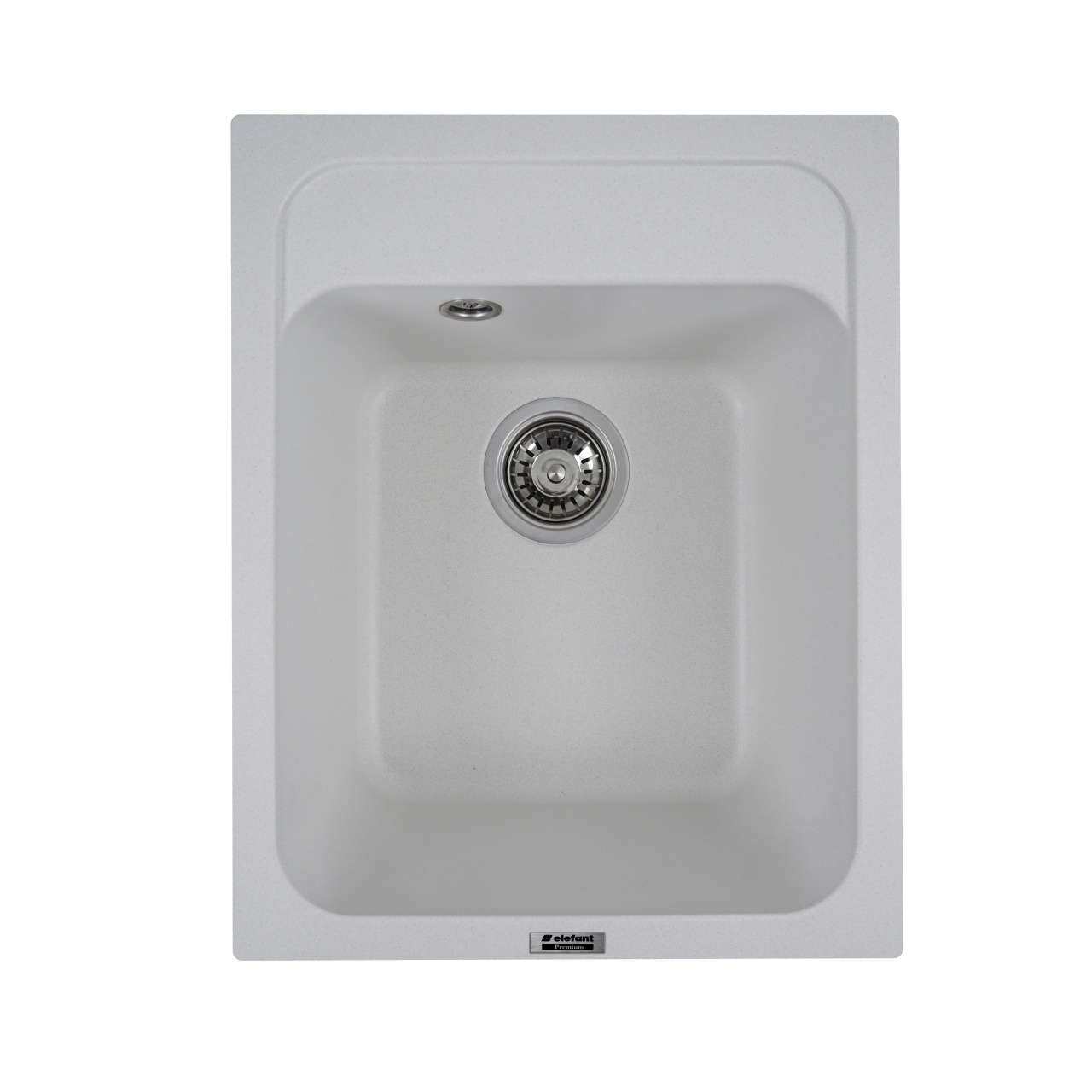Chiuveta de bucătărie Elefant Premium Korrado ,Alb, 497x398 mm