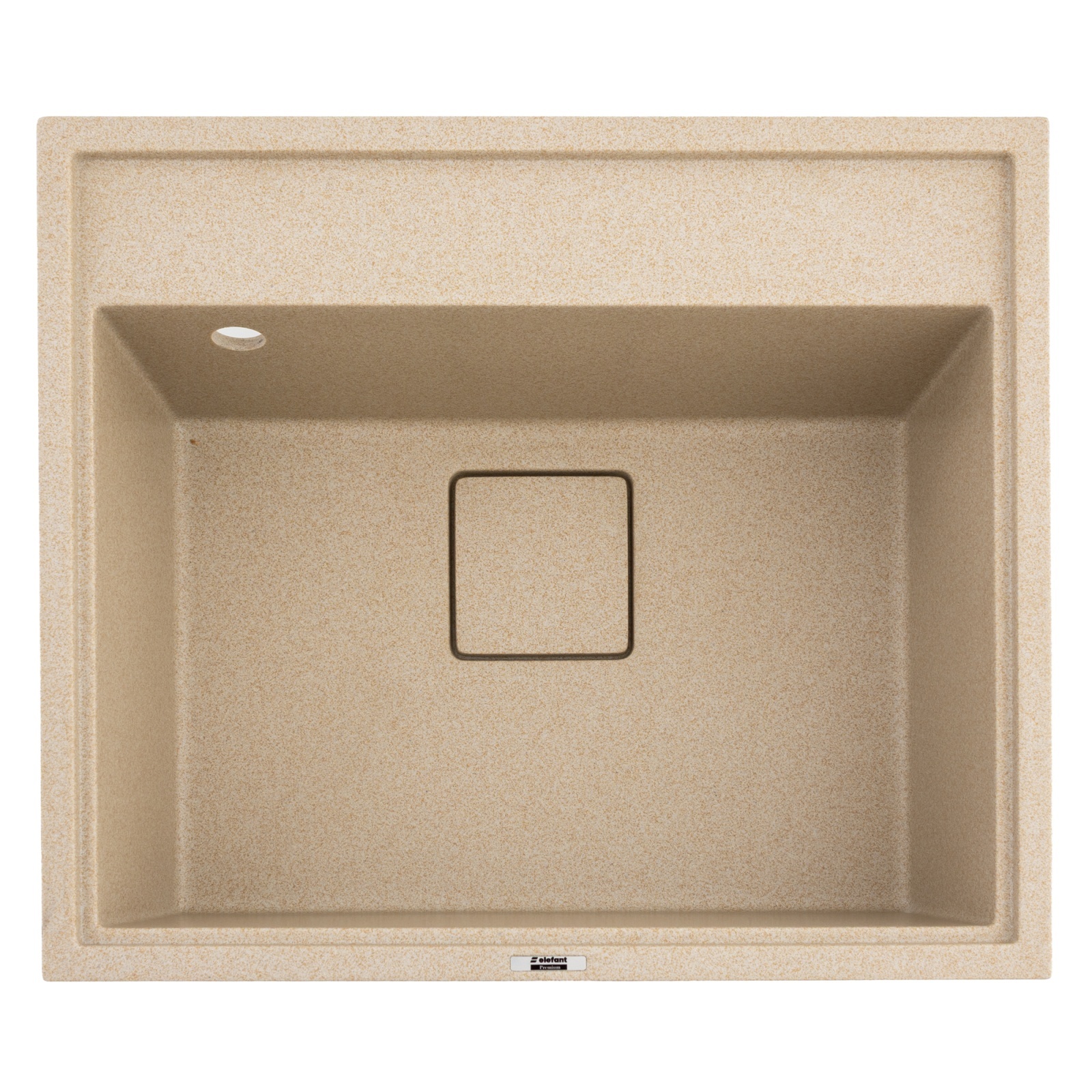 Chiuveta de bucatarie Elefant Premium SHERLIT, Safari 600x500 mm