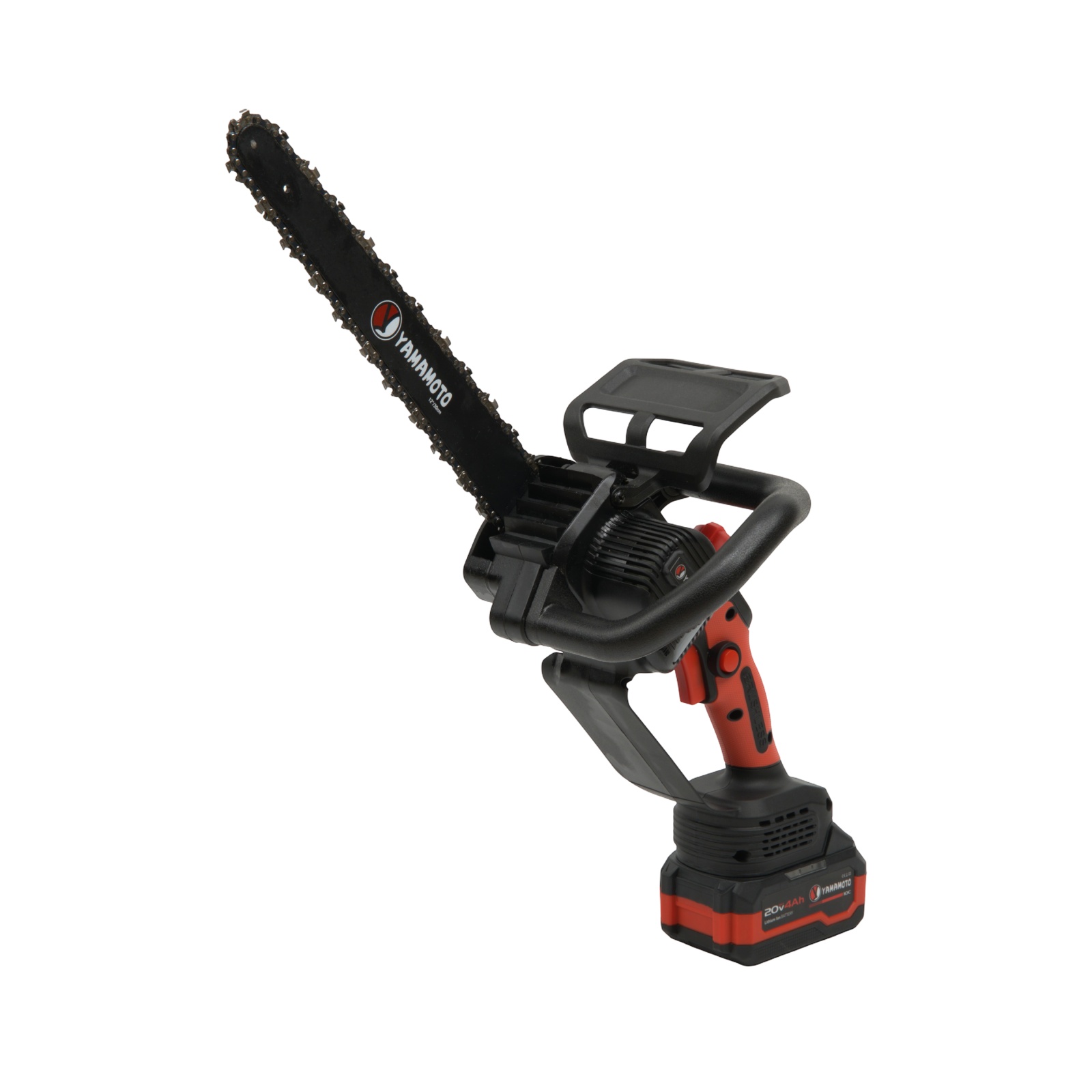 Mini drujba 12" pe acumulator cu 1 acumulator 20V/ 4Ah si incarcator YAMAMOTO YBS-124, 6200 rot/min, Brushless