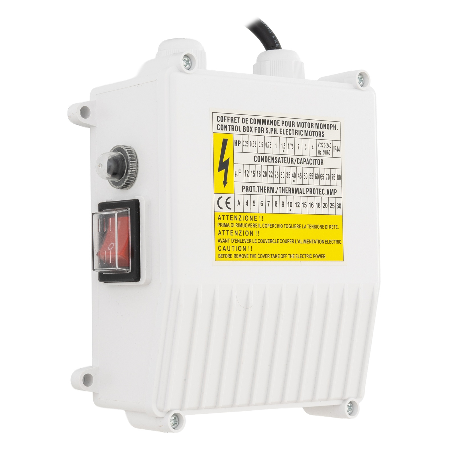 Panou Control Pompa Apa SKM150 1.1Kw 1.5Hp, 220V, Elefant