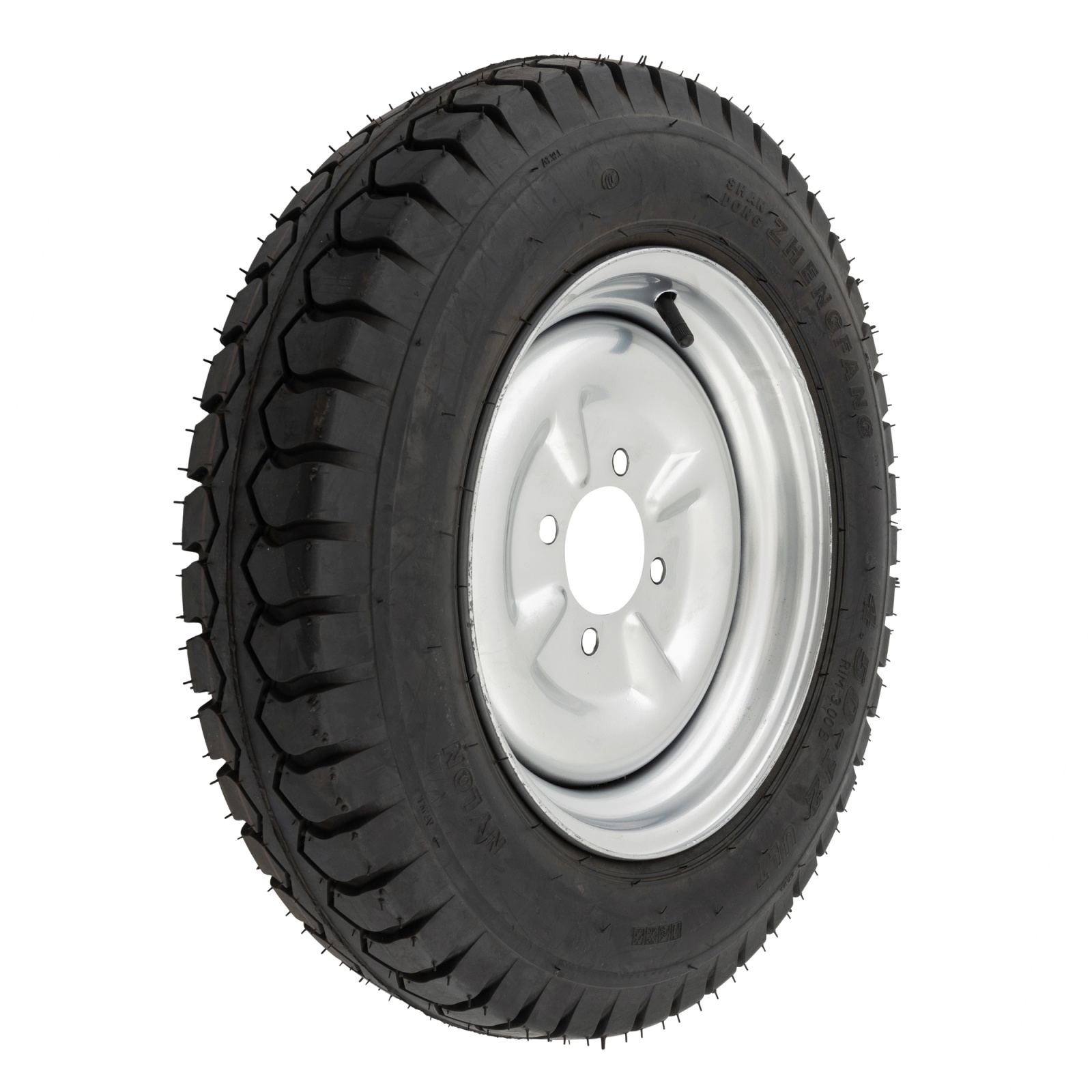 Roată Pneumatică pentru Remorcă cu Jantă din Fier 450-12