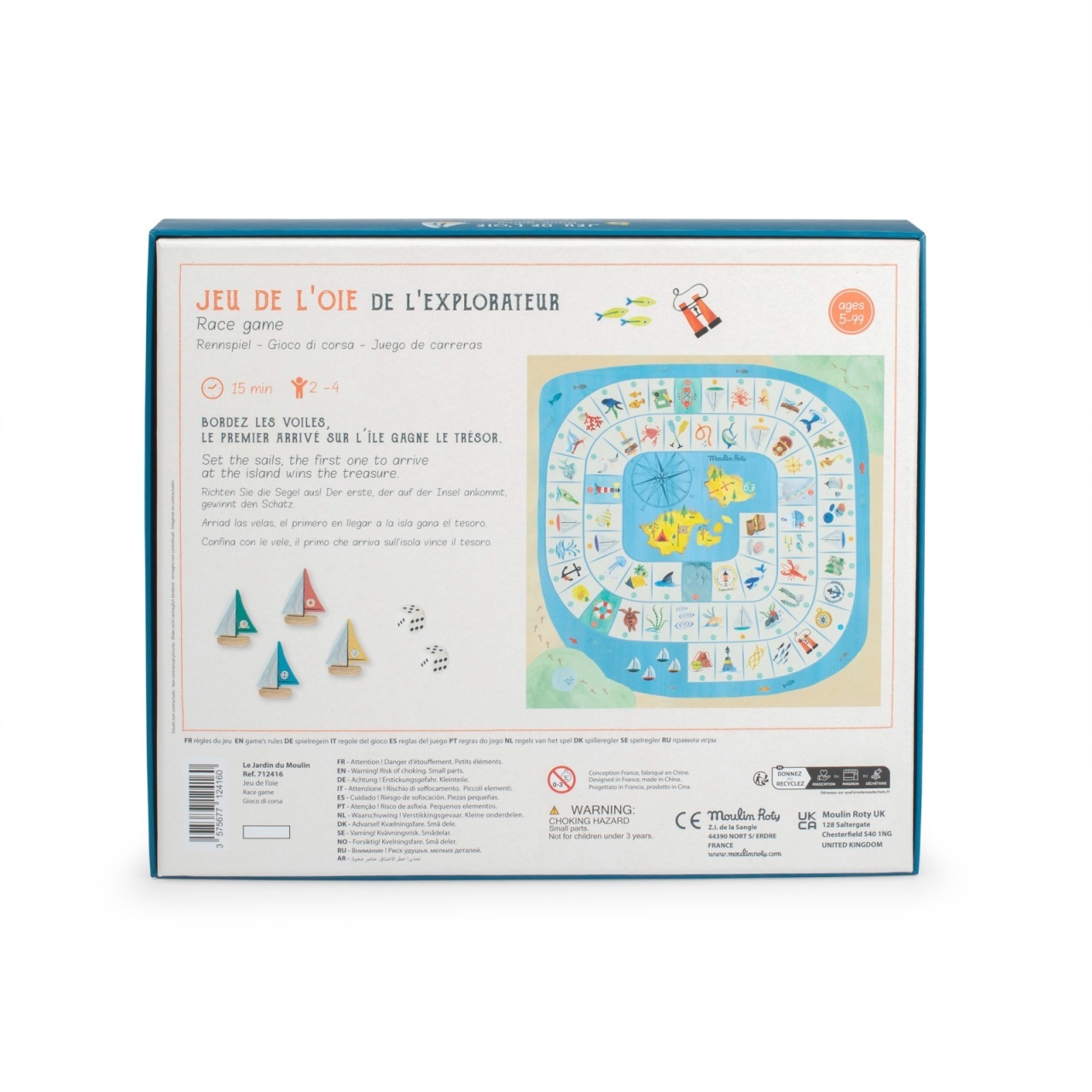 Joc de societate Excursie pe insula comorilor, Moulin Roty [3]