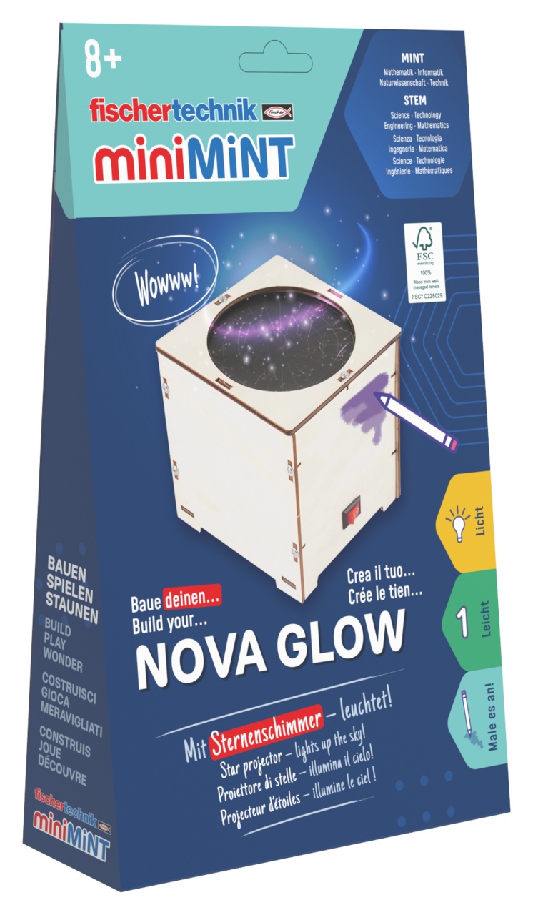 Kit STEM Fischertechnik NovaGlow 579987