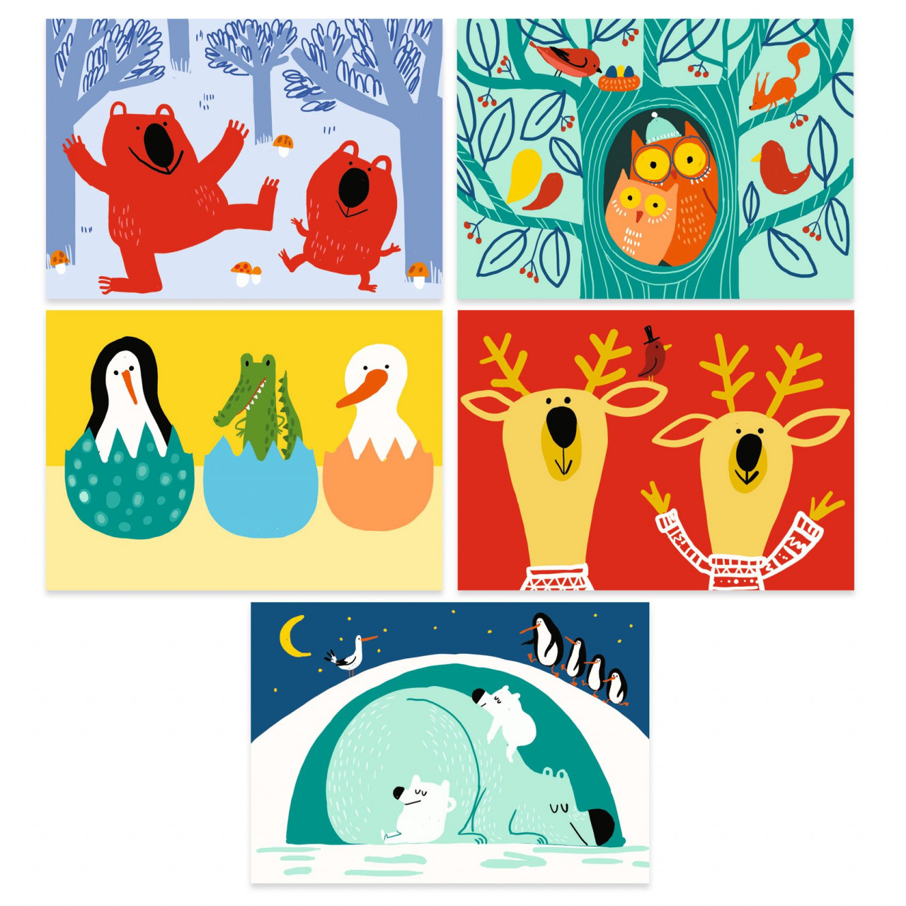 Jocuri - Invatam despre animale, Djeco