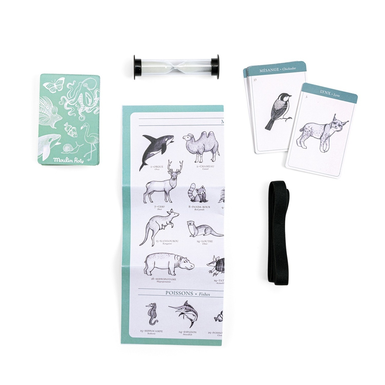 Joc de observatie Ce animal sunt? Moulin Roty [3]