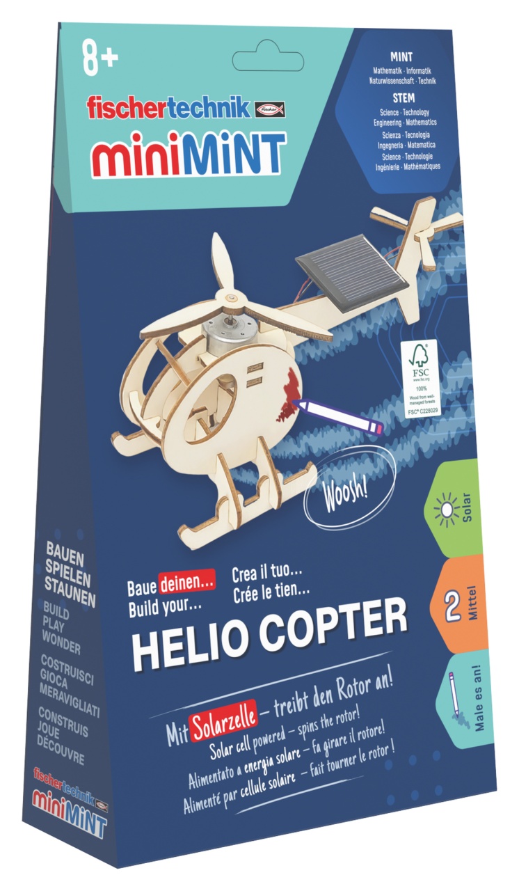 Kit STEM Fischertechnik HelioCopter 579983