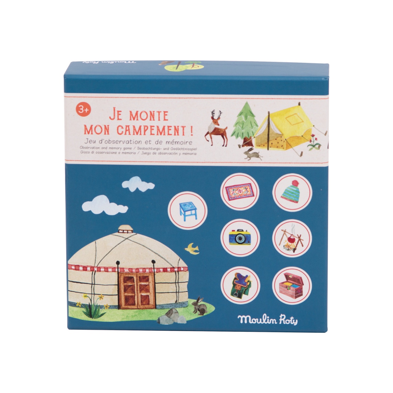 Joc de observatie si memorie camping, Moulin Roty [1]