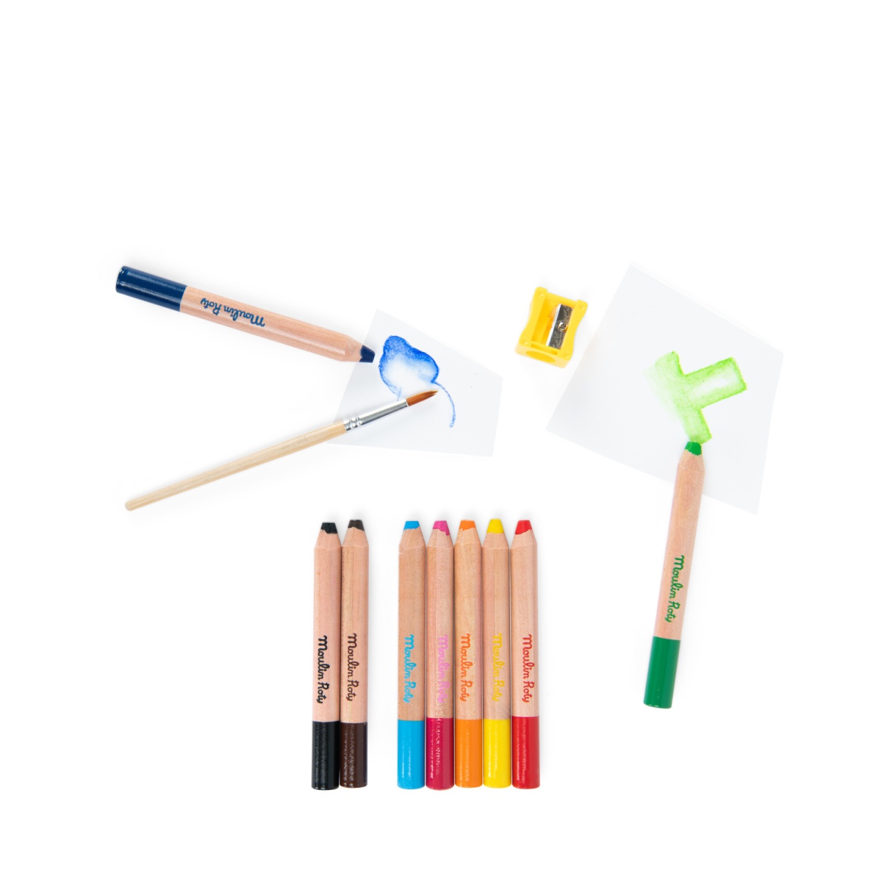 Set creioane colorate multifunctionale, Moulin Roty [1]