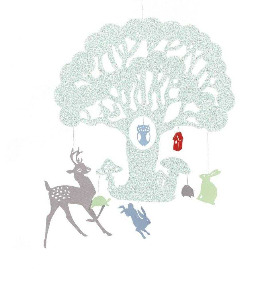 Camera copilului - Decoratie mobila camera copilului Padure, Djeco