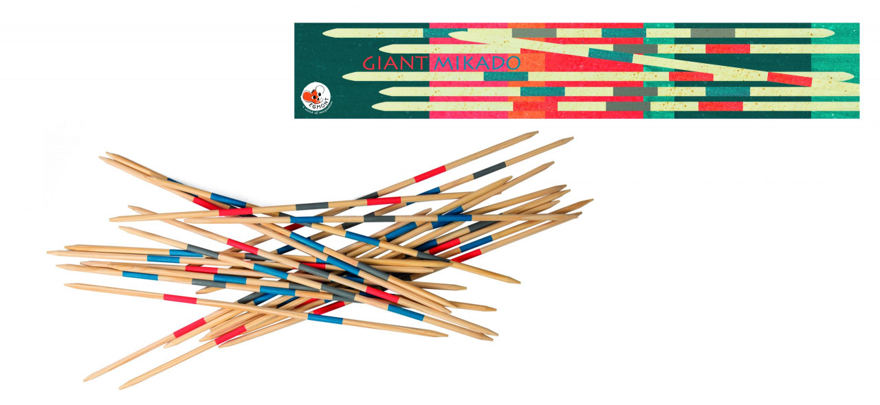 De exterior - Joc gigantic Mikado, Egmont Toys