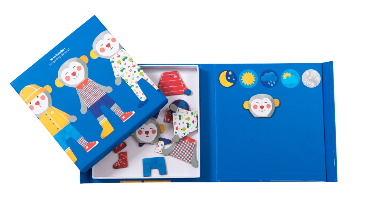 Joc magnetic anotimpuri Popipop, Moulin Roty [2]