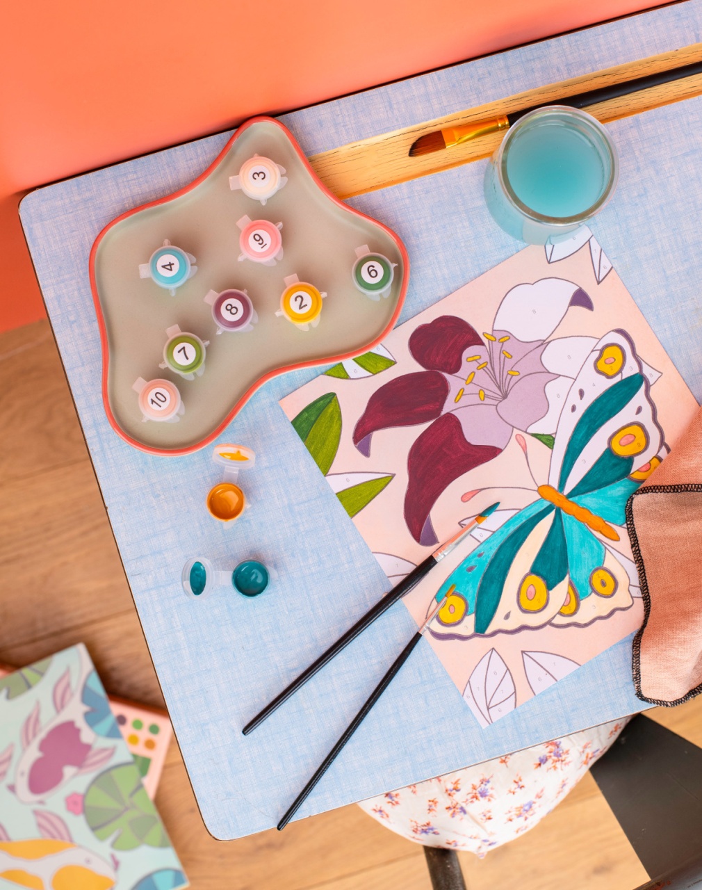 Set creativ de pictura dupa numere, Moulin Roty [4]