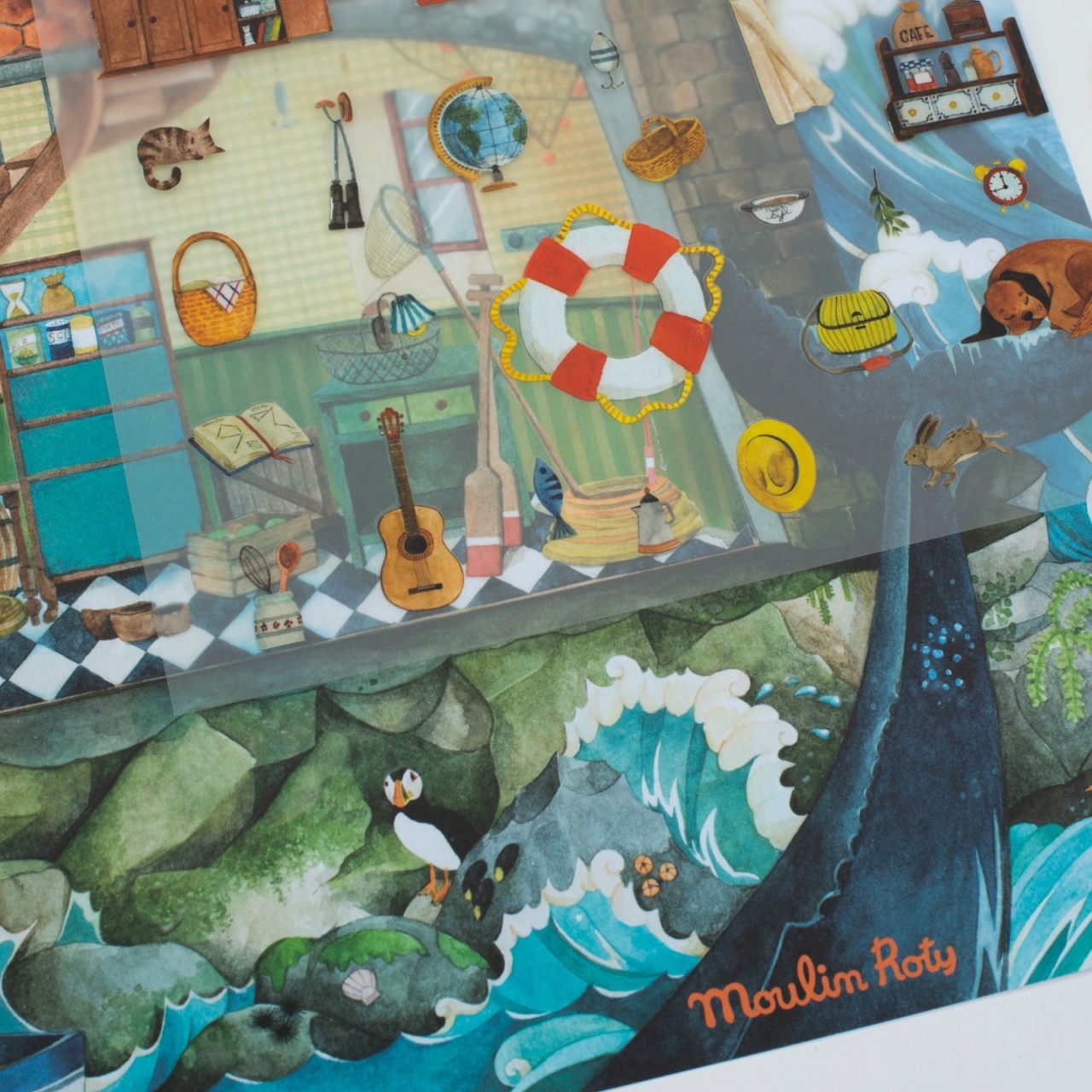 Set creativ de transfer Farul, Moulin Roty [3]