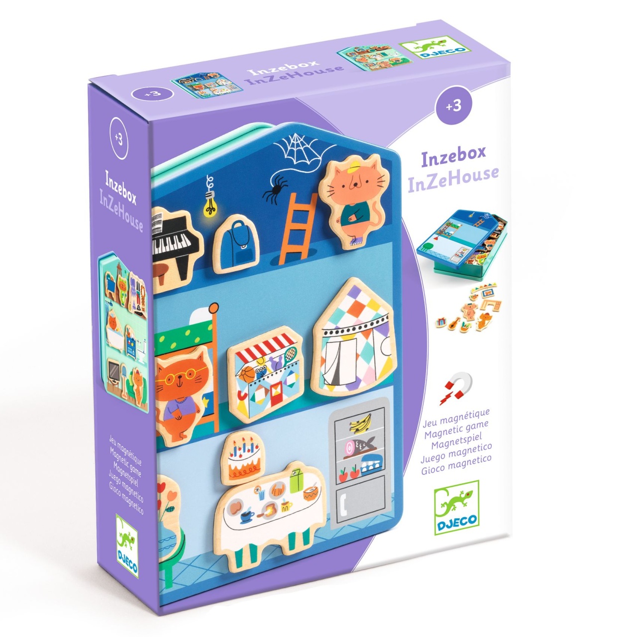 Reducere 20% - Joc cu magneti InZeHouse, Djeco