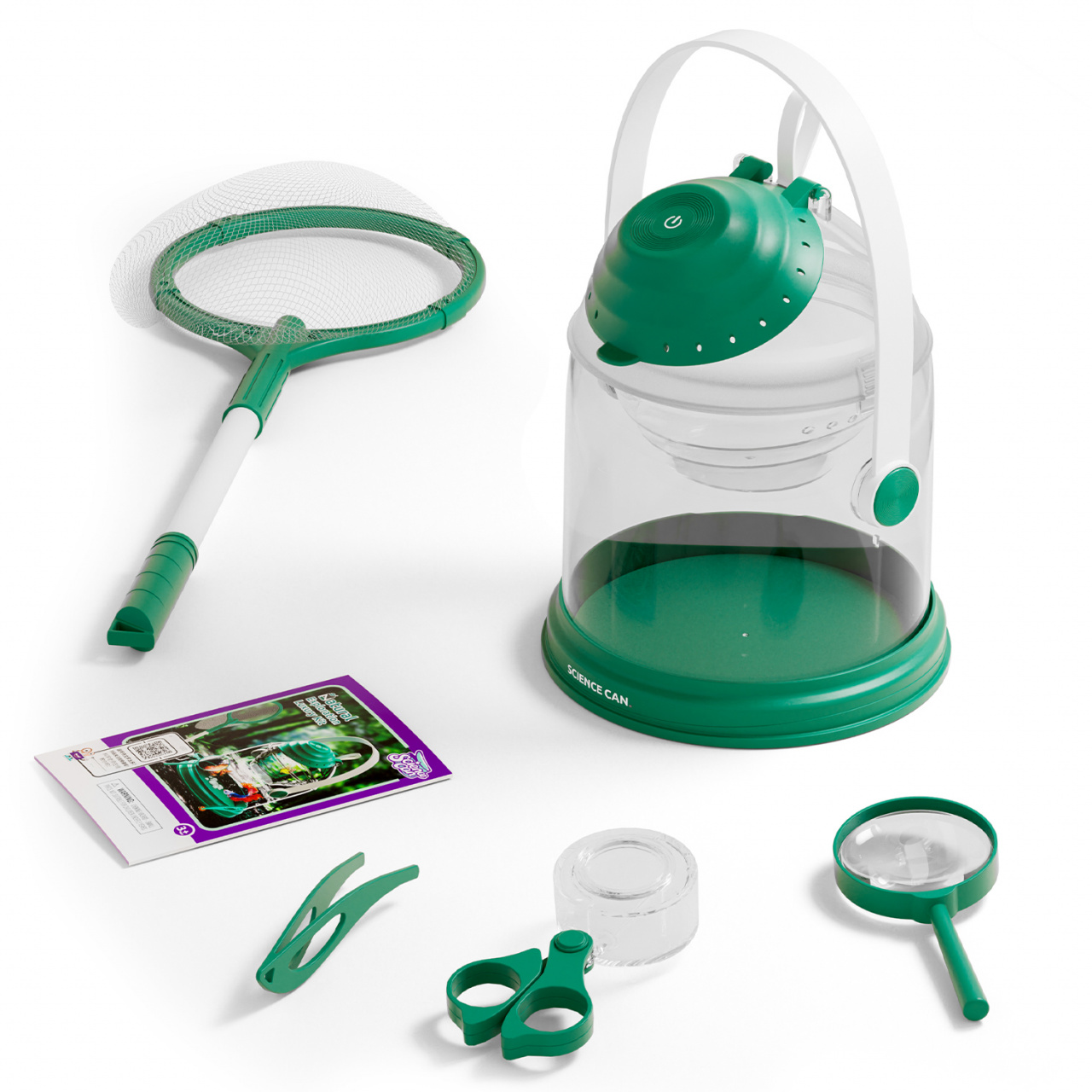 Jocuri experimente stiintifice - Kit STEM de explorare a insectelor și a lumii acvatice, TopBright, +6 ani