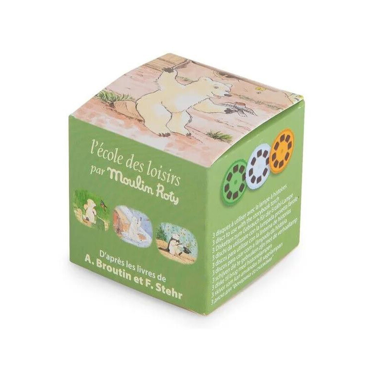 Jocuri si jucarii - Discuri cu povesti Imbratisari calde, Moulin Roty