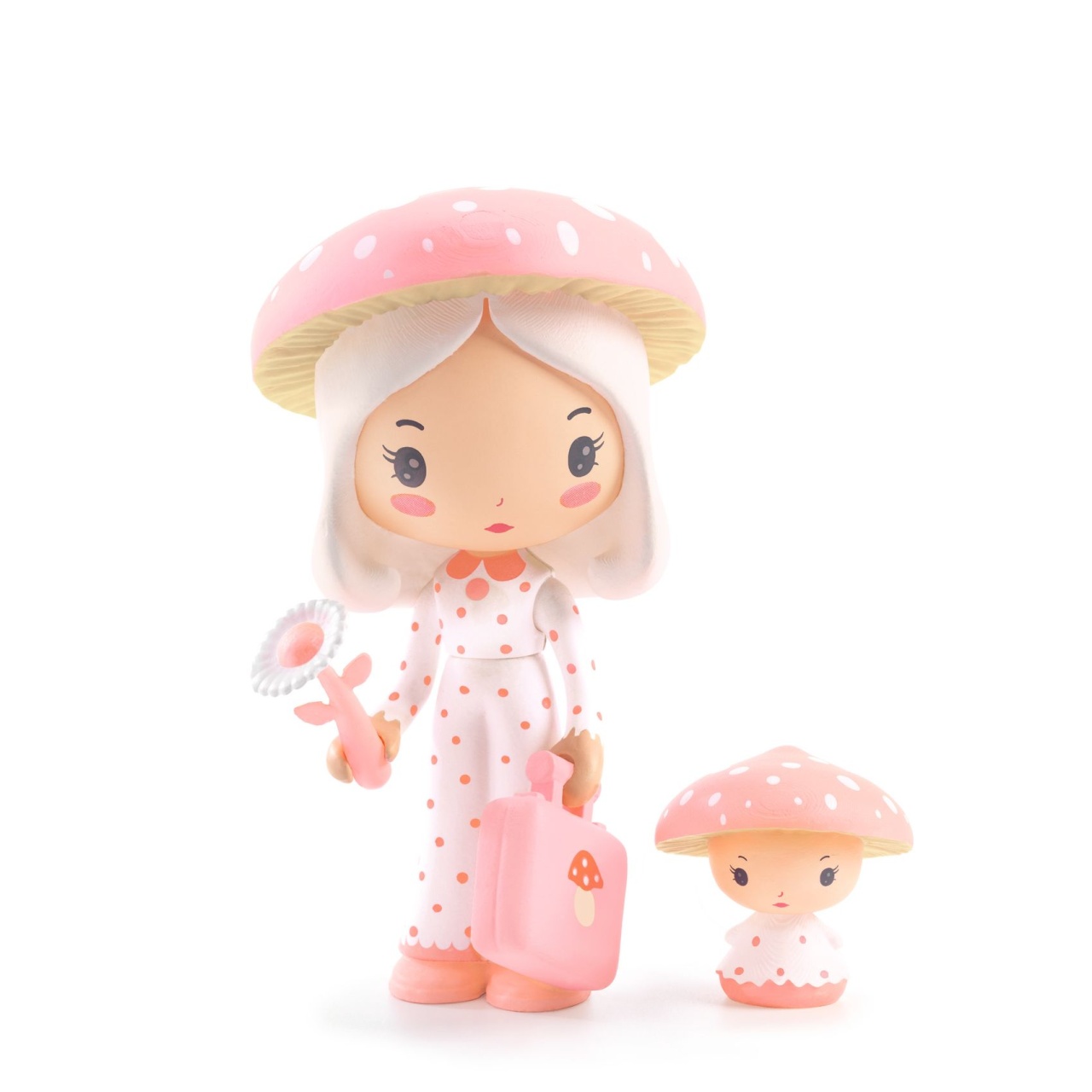 Papusi - Figurine Tinyly Amy & Mushy, Djeco