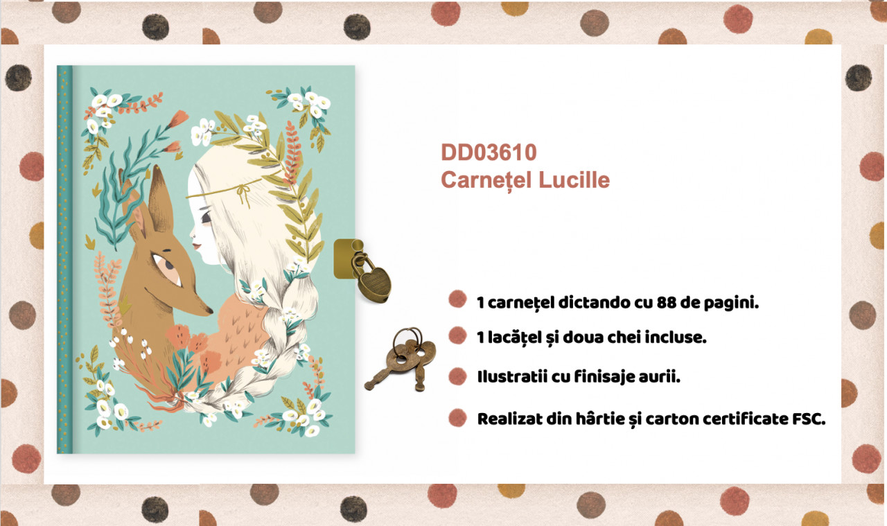 Jurnal secret Lucille, Djeco [1]