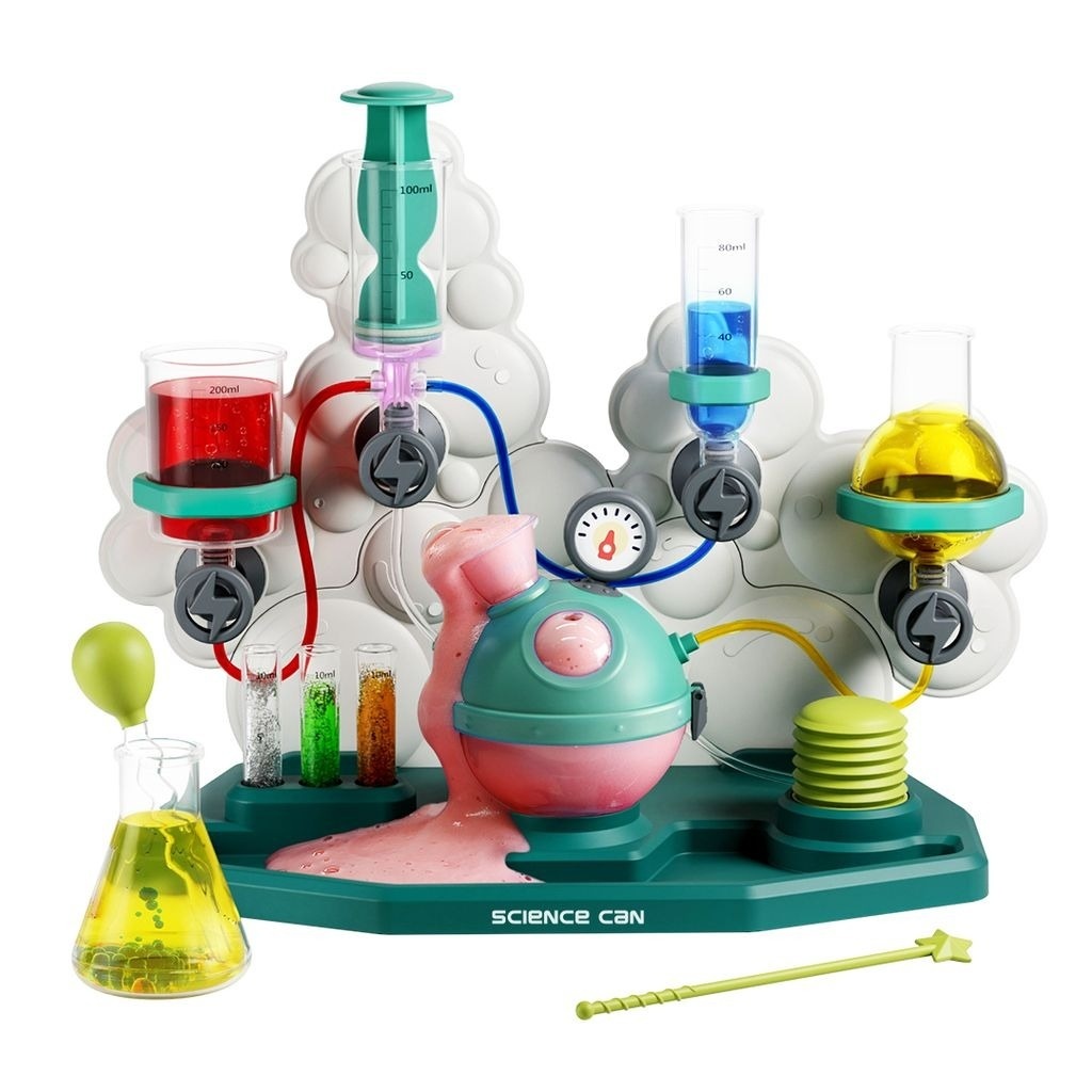 Jocuri experimente stiintifice - Set STEAM Laborator de chimie, TopBright