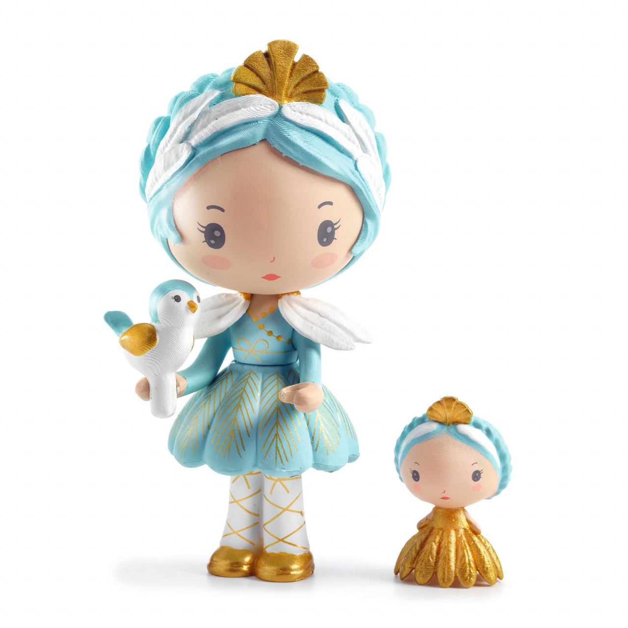 Papusi - Figurine Tinyly Grace & Stella, Djeco