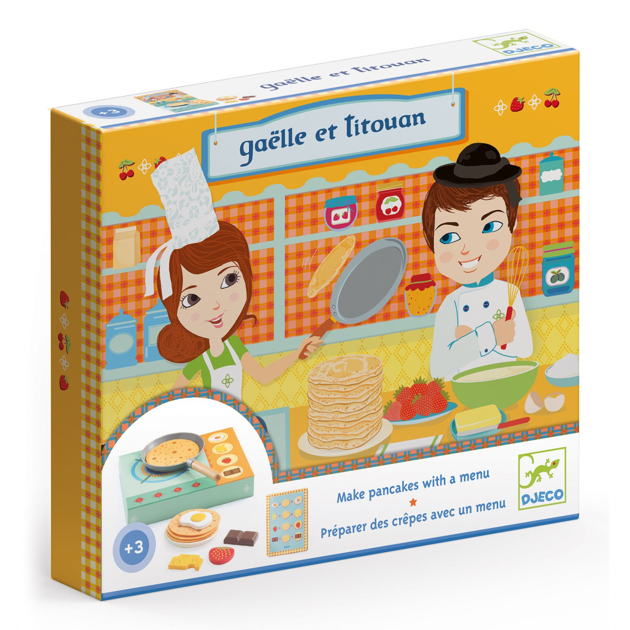 Reducere 20% - Gaelle si Titouan, Set de facut clatite Djeco