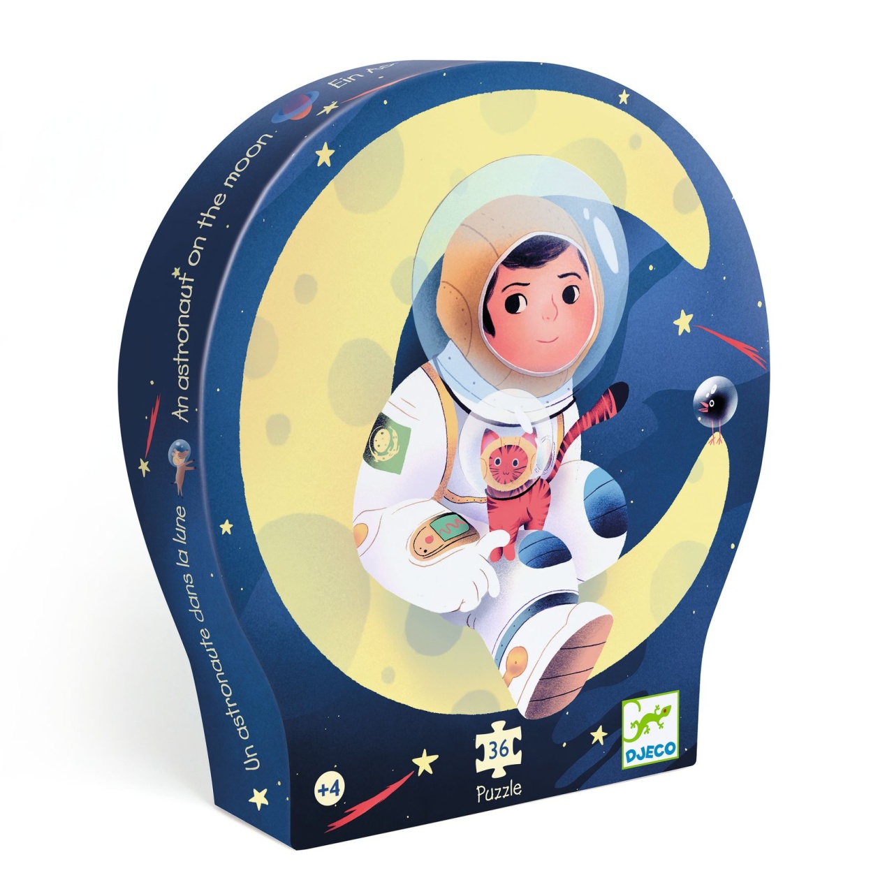 Varsta - Puzzle Astronaut pe luna, Djeco