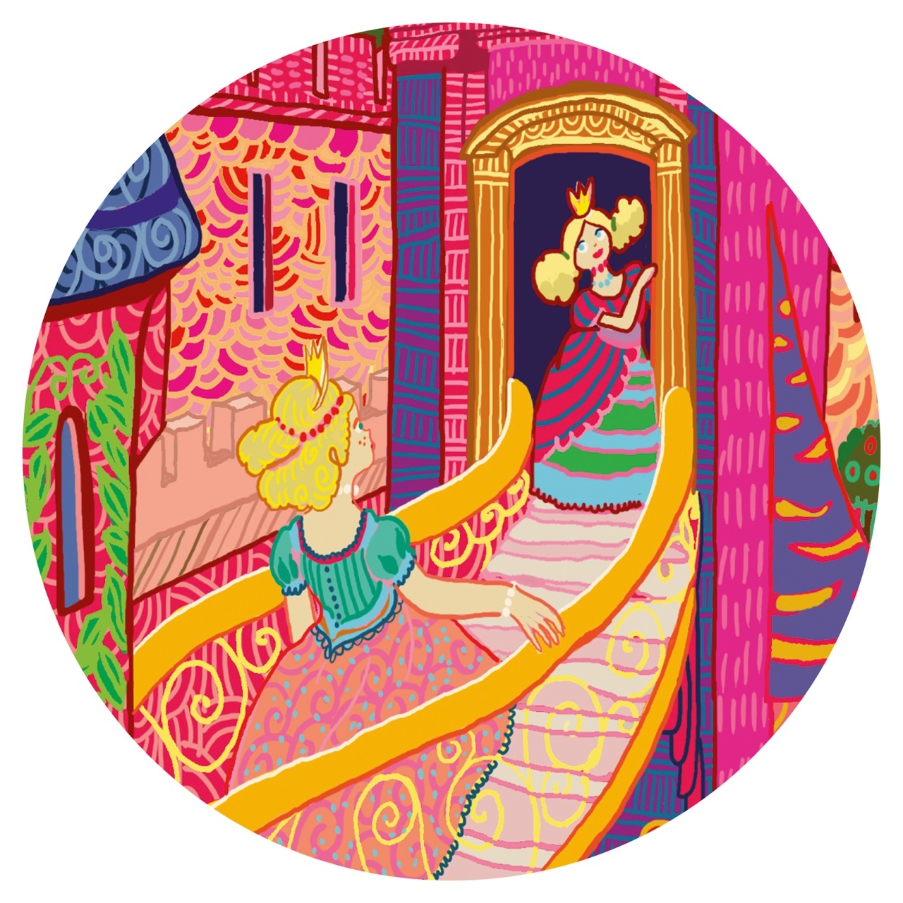 Puzzle Castelul fermecat, Djeco [2]