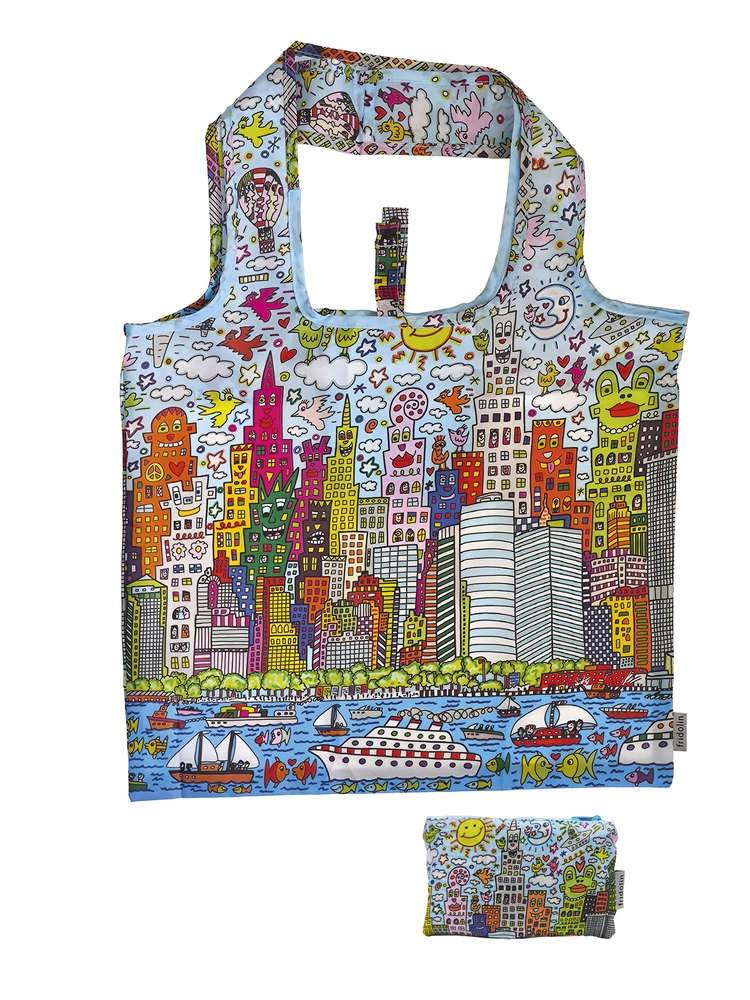 Cadouri - Sacosa textil James Rizzi My New York City, Fridolin