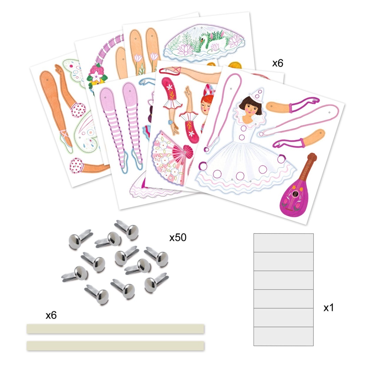 Set creativ Balerine, Djeco [3]