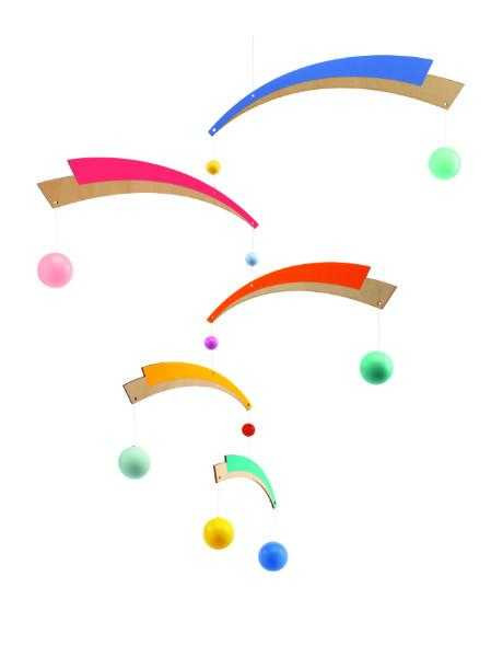 Camera copilului - Decoratie mobila lemn camera copilului Artificii, Djeco