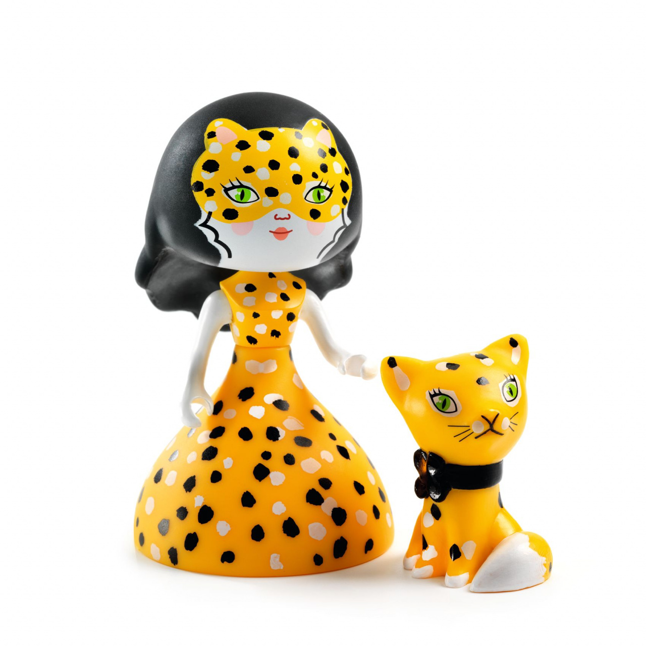 De rol - Figurina Arty Toys Printesa Feline si motanul Cleo, Djeco