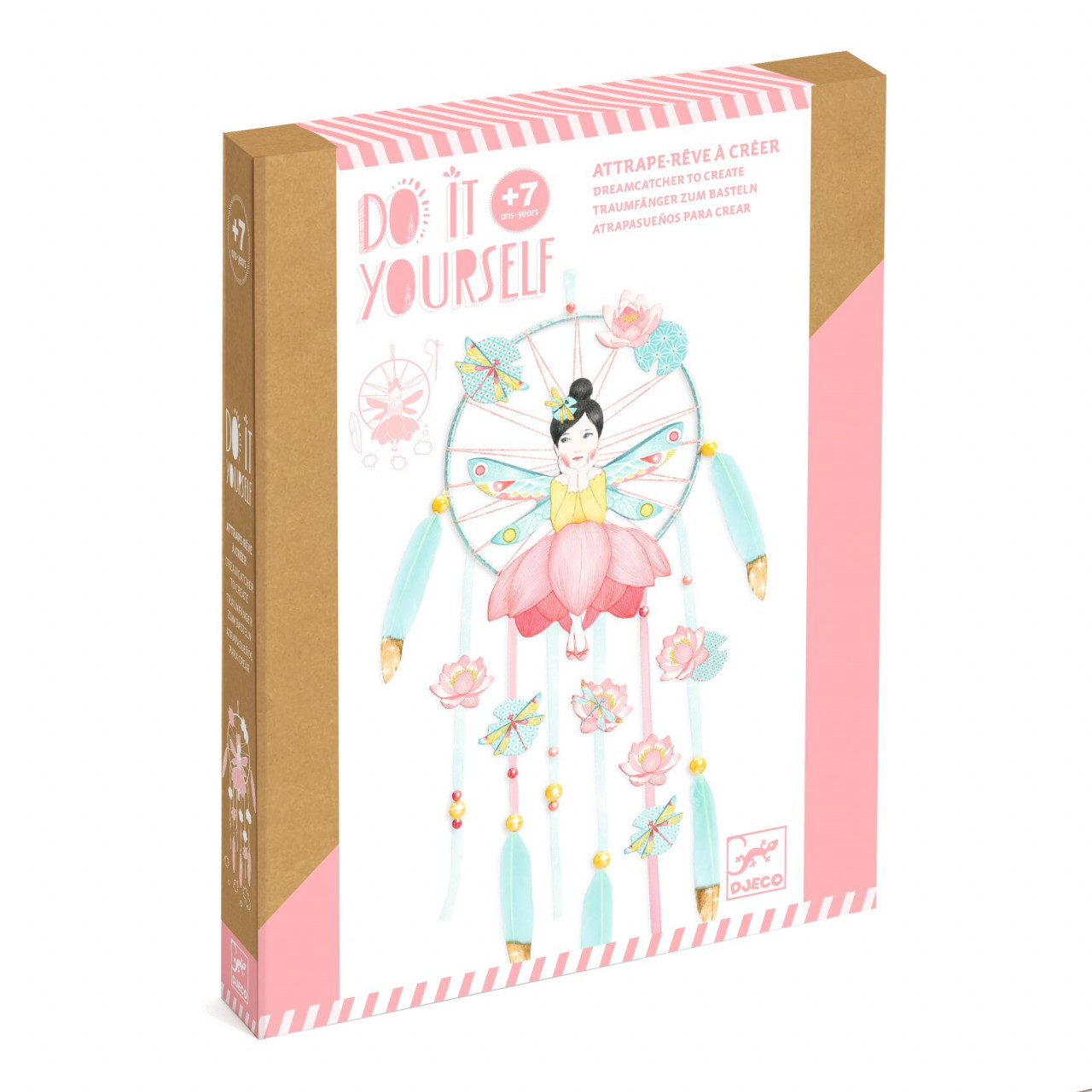 Camera copilului - Joc creativ DIY Dreamcatcher Zana Lotus, Djeco