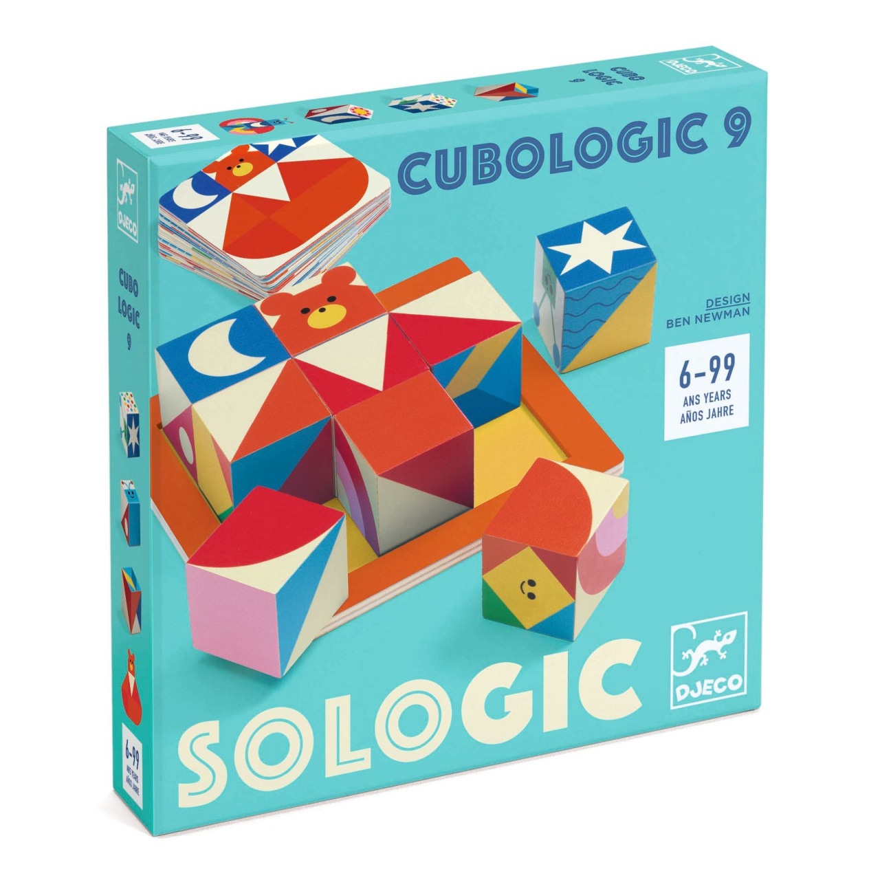 De logica - Joc de logica Cubologic 9, Djeco