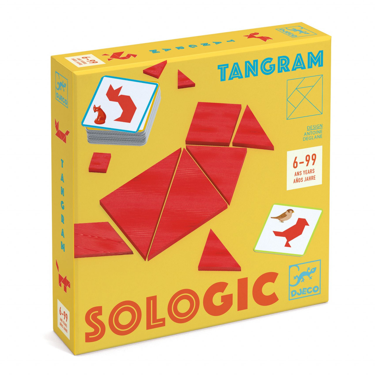 De logica - Joc de logica Tangram, Djeco