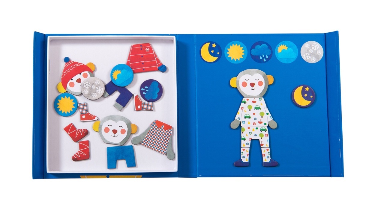 Joc magnetic anotimpuri Popipop, Moulin Roty [1]