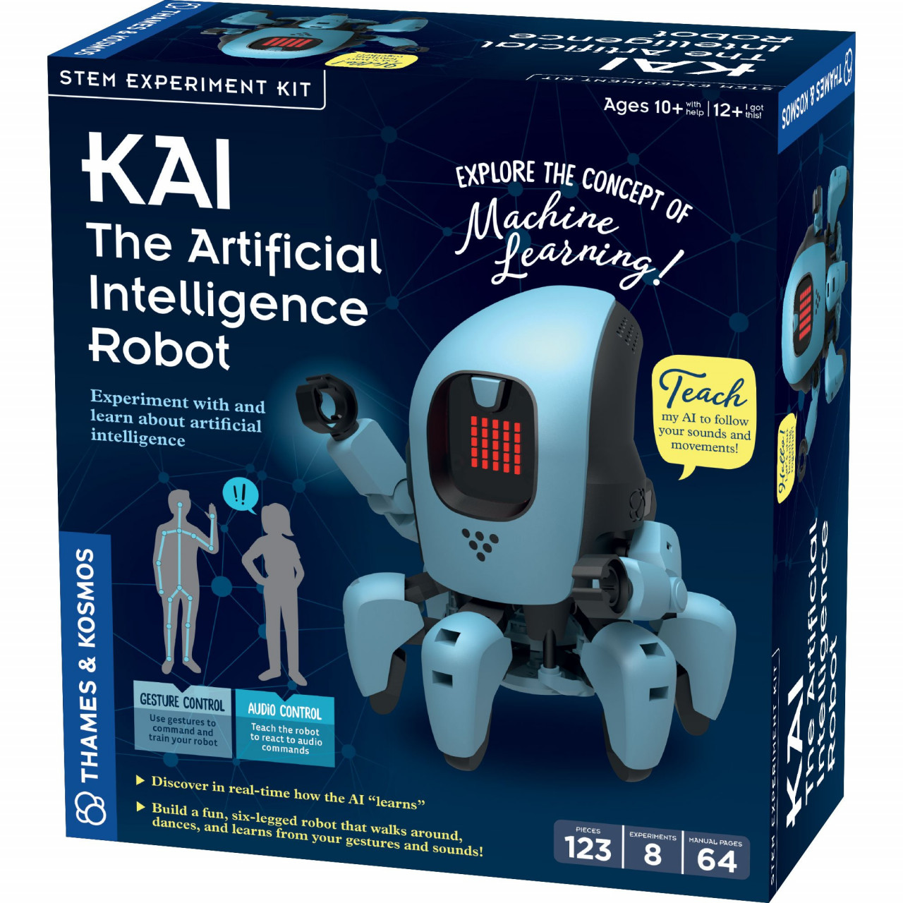 Jocuri si jucarii - Kit STEM KAI Robotul cu inteligenta artificiala, Thames & Kosmos