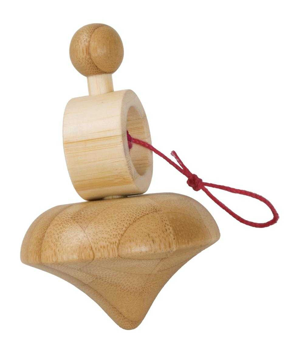 Accesorii - Titirez din lemn cu fir, Fridolin