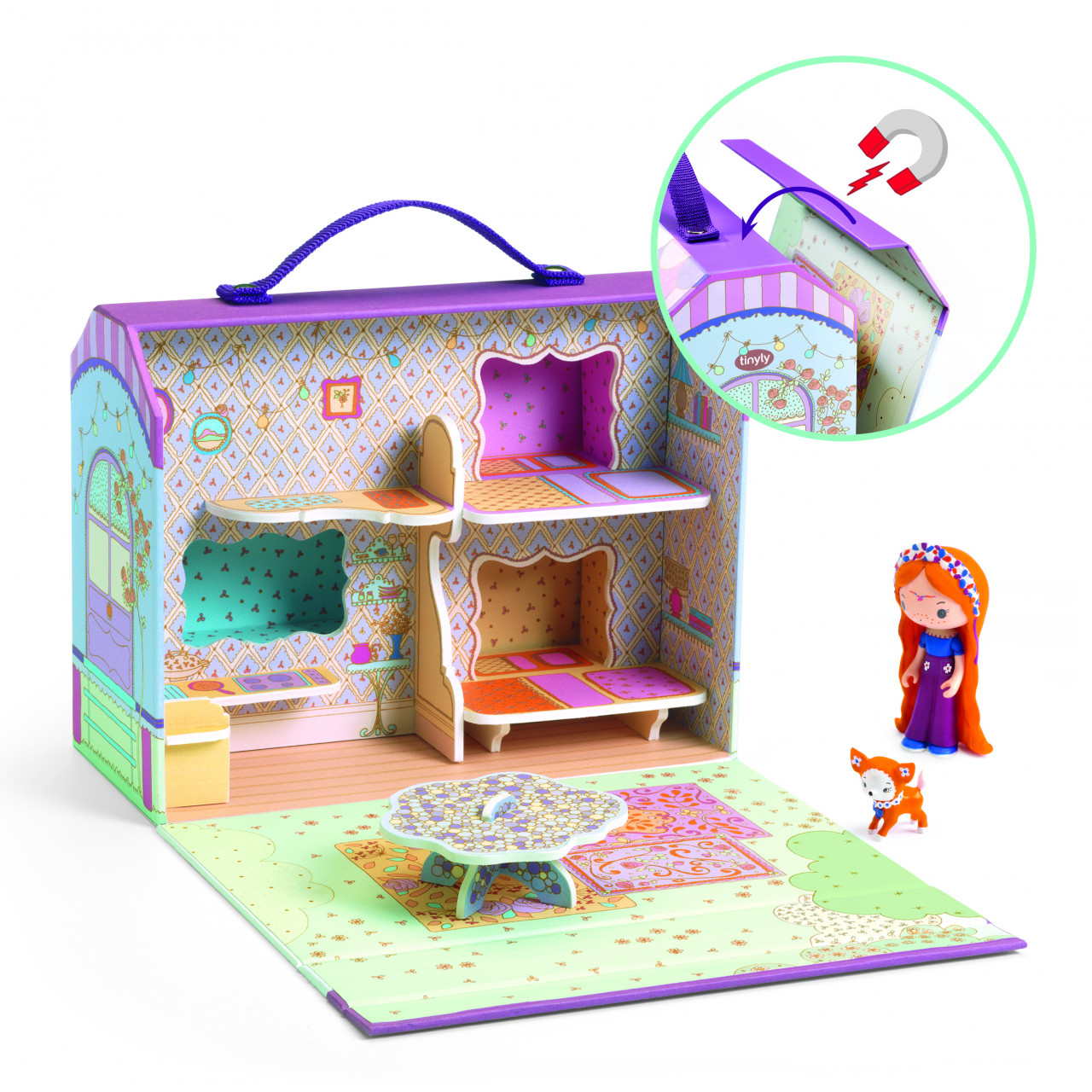 De rol - Colectia Tinyly Casuta lui Bluchka si Indie, Djeco