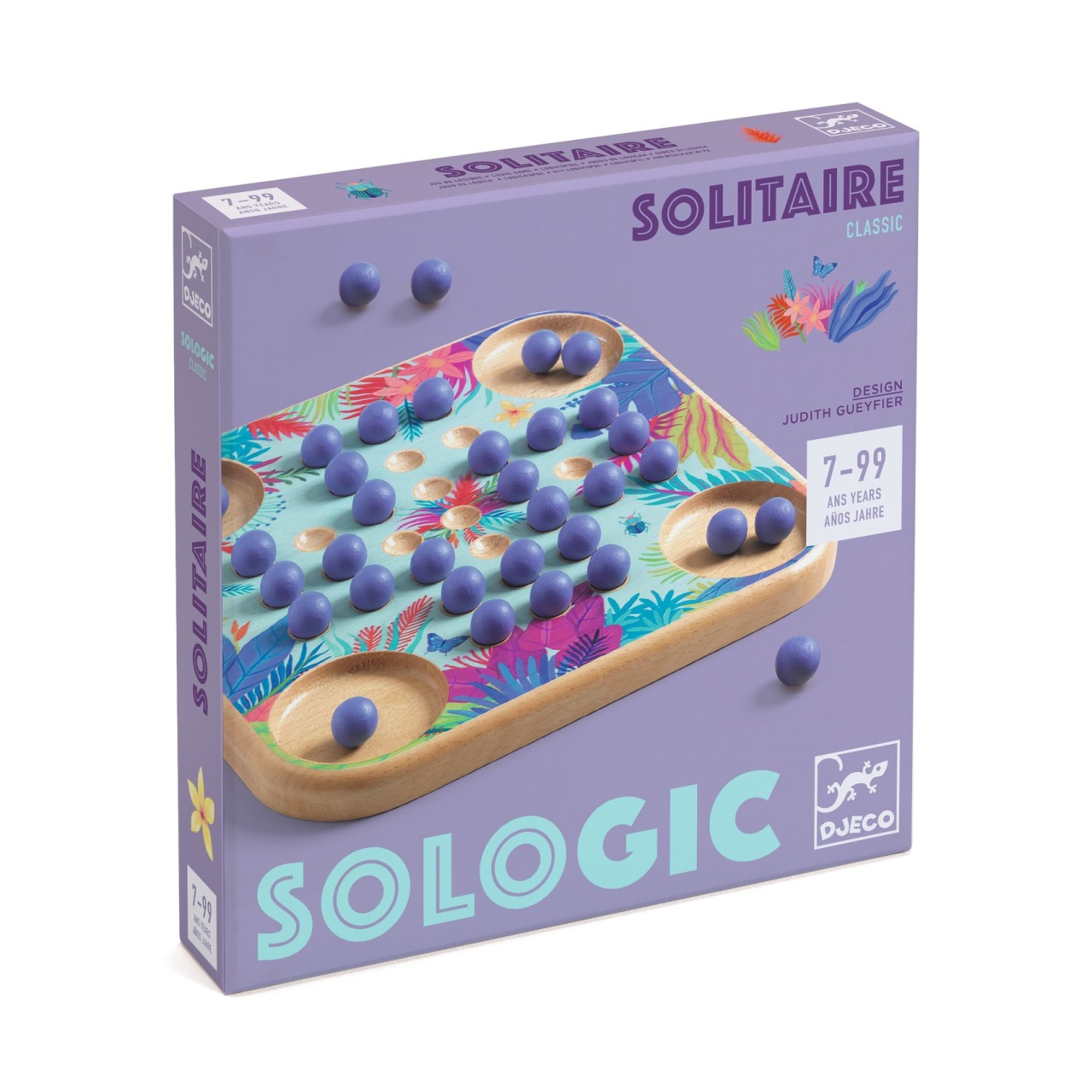 Reducere 20% - Joc de logica Solitaire, Djeco
