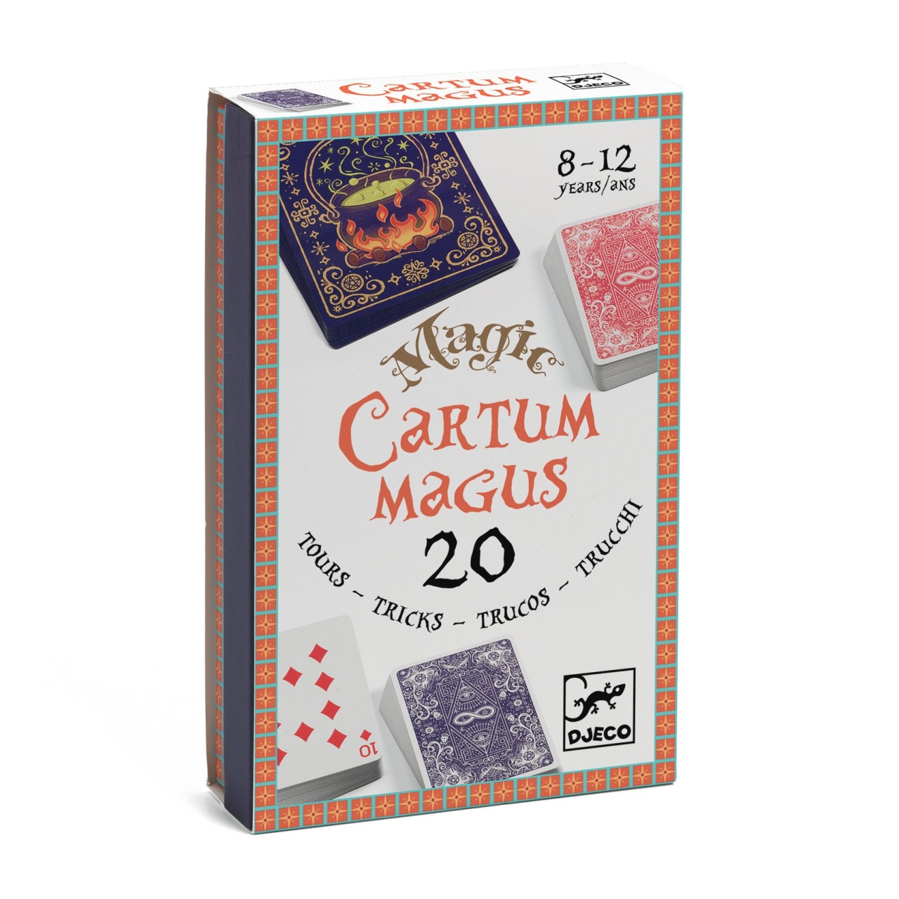 Reducere 20% - Joc de magie Cartum Magus 20 de trucuri, Djeco