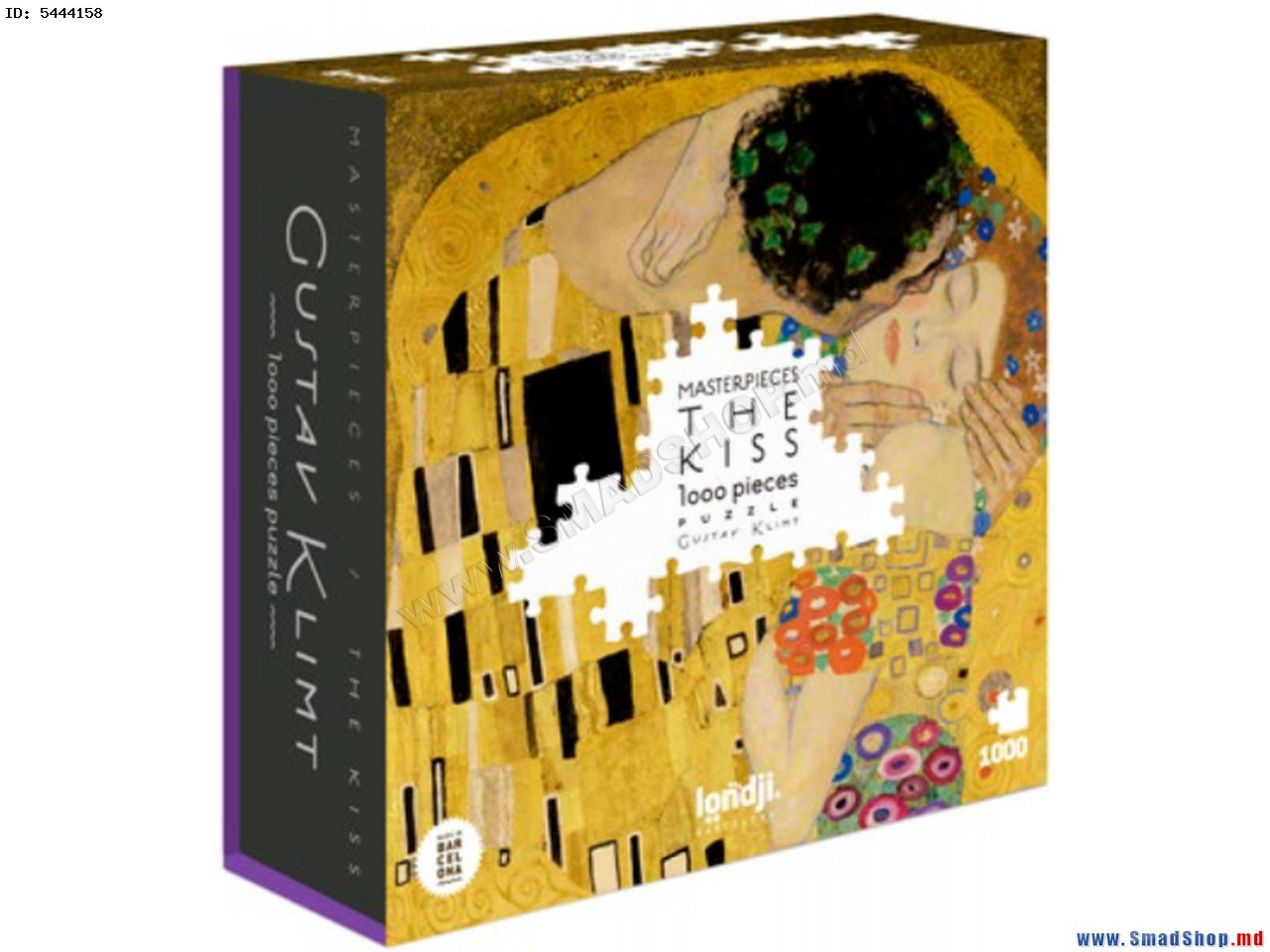 Cadouri - Puzzle 1000 piese Klimt Sarutul, Londji