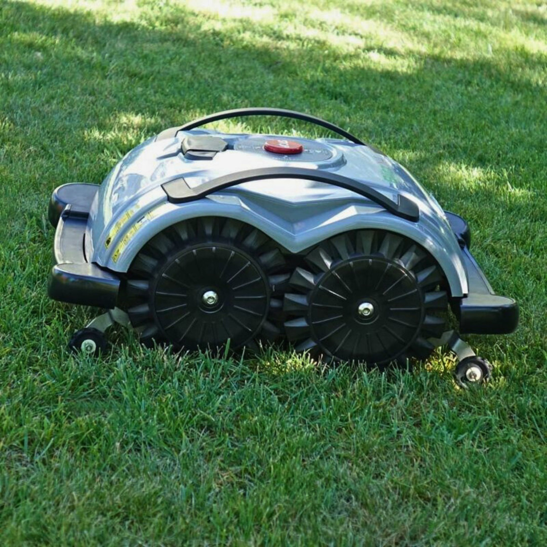 Robot inteligent de tuns gazon, Wiper EcoRobot Blitz XH4, fara fir perimetral, cu senzor de iarba, control Bluetooth 