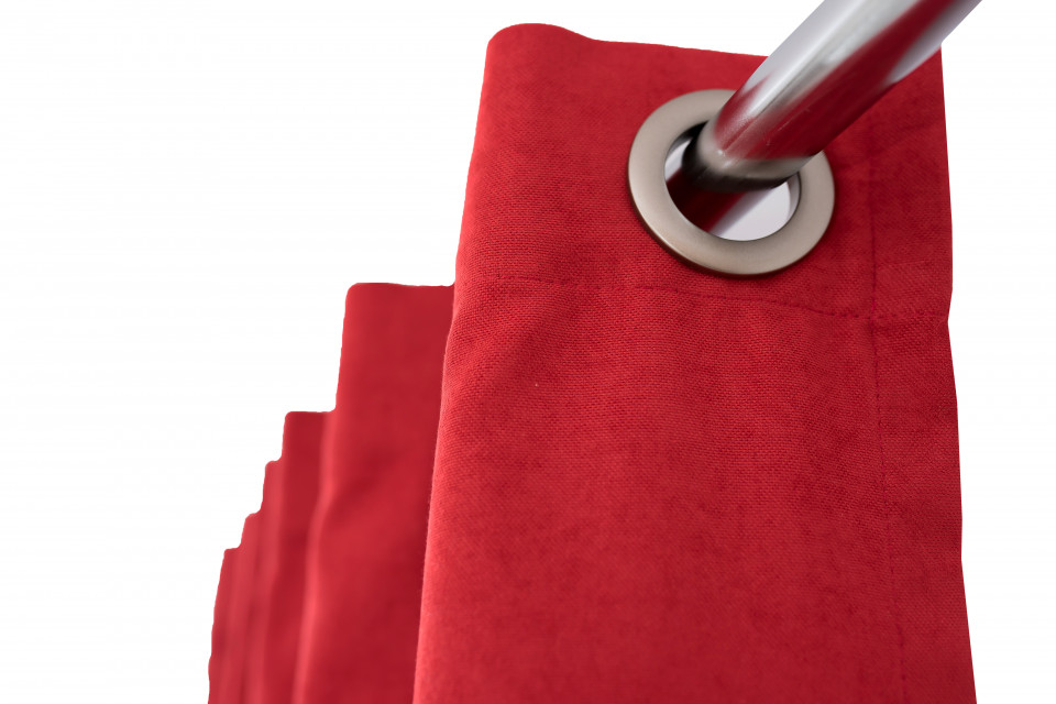 Poze Draperie,Casa Deco Logistics, soft V39 CU INELE CAPSE PLATINA casadecologistics.ro
