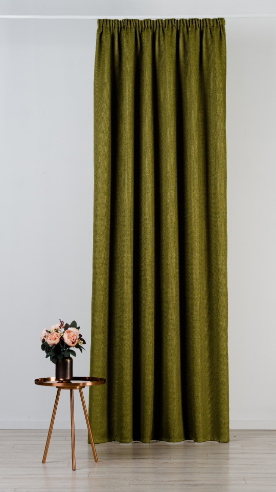 Poze Metraj draperie MENDOLA CHEER verde 10 casadecologistics.ro