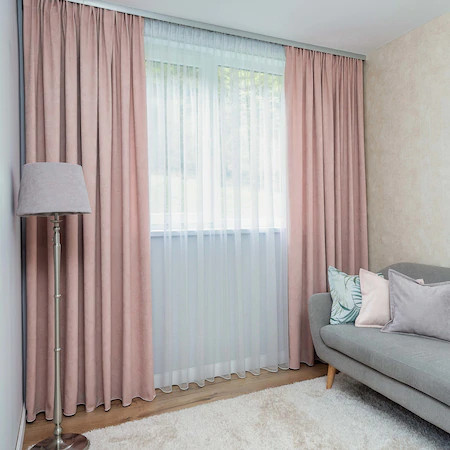 Poze Set complet pentru fereastra DRAPERIE soft V27 CU + PERDEA 1008 casadecologistics.ro