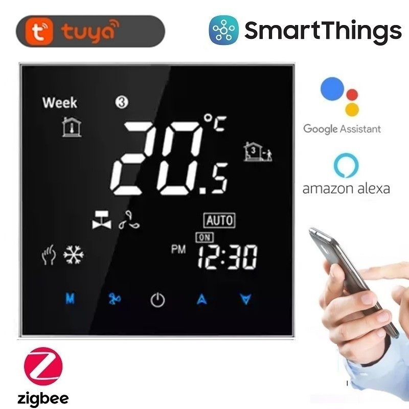 Termostat Zigbee pentru incalzirea in pardoseala TOR2000 - 1 | YEO