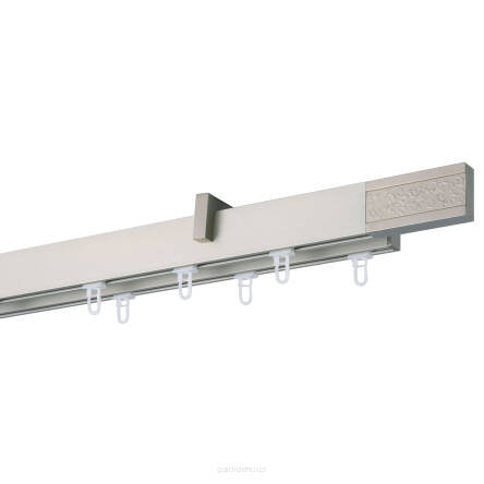 Poze Galerie dubla SQUARE LINE PRINDERE TAVAN- SQUARE - ARTIS crom mat casadecologistics.ro