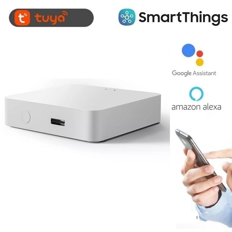 Hub Gateway Smart Home Multi Mode Zigbee 3.0 Bluetooth BLE Mesh Tuya 3.0 pret redus imagine 2022
