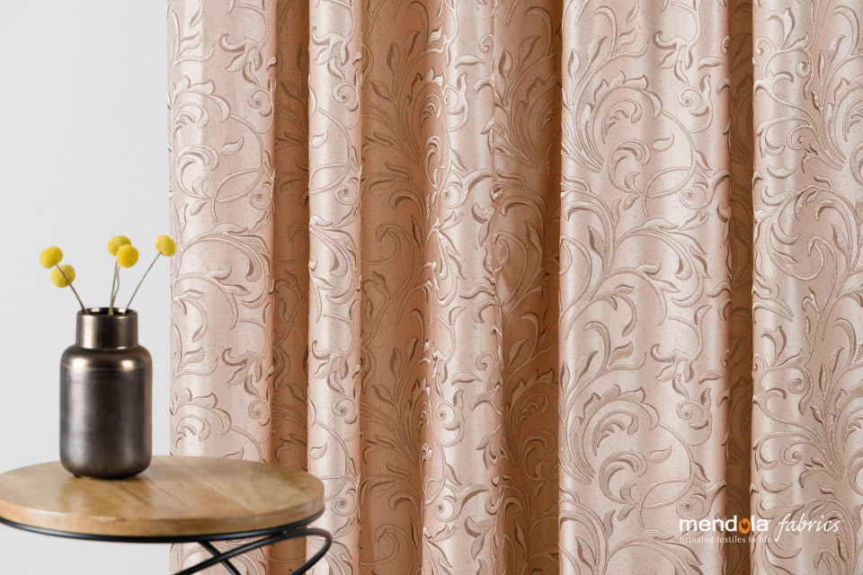 DRAPERIE CU REJANSA MENDOLA GLORY BEJ 6 DRAPERIE CU REJANSA MENDOLA GLORY BEJ 6